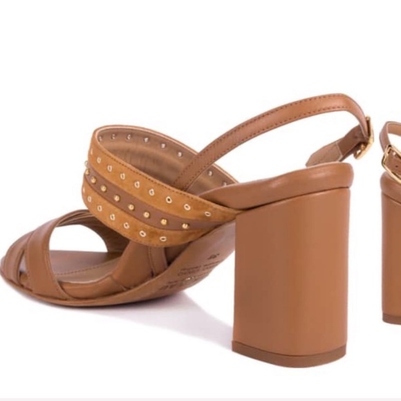 NEW Soldani Studded Slingback Sandal in the box - Picture 3 of 7